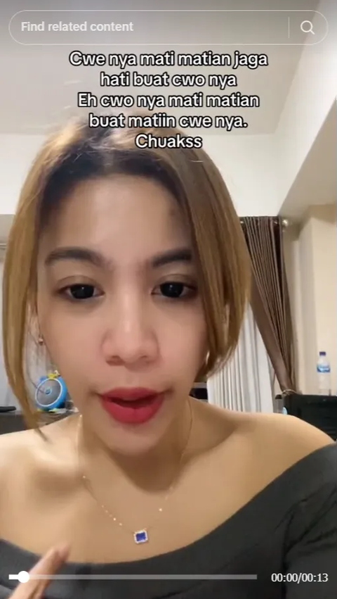 Andini's Sad Confession on Tiktok Before Allegedly Being Abused by Her Boyfriend at a Karaoke Place in Surabaya