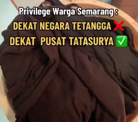 Viral Pria di Semarang Jemur Baju yang Baru Dicuci, Kering dalam Waktu 30 Menit Saja