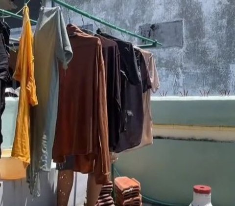 Viral Pria di Semarang Jemur Baju yang Baru Dicuci, Kering dalam Waktu 30 Menit Saja