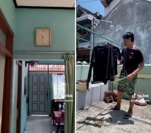 Viral Pria di Semarang Jemur Baju yang Baru Dicuci, Kering dalam Waktu 30 Menit Saja