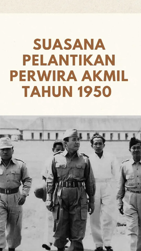 Potret lawas pelantikan Taruna Akmil tahun 1950 baru-baru ini kembali beredar. Terlihat suasana pelantikan begitu khidmat. <br>