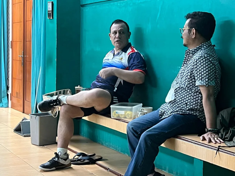 Beredar Foto Mentan SYL Ketemu Ketua KPK Firli di Lapangan Badminton, Diduga Serahkan Duit Rp1 Miliar