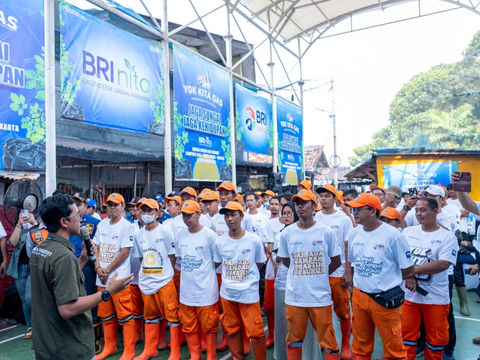 FOTO: BRI Peduli Jadikan Kampung Bali Percontohan Jaga Ekosistem Lingkungan di Tengah Kota Jakarta