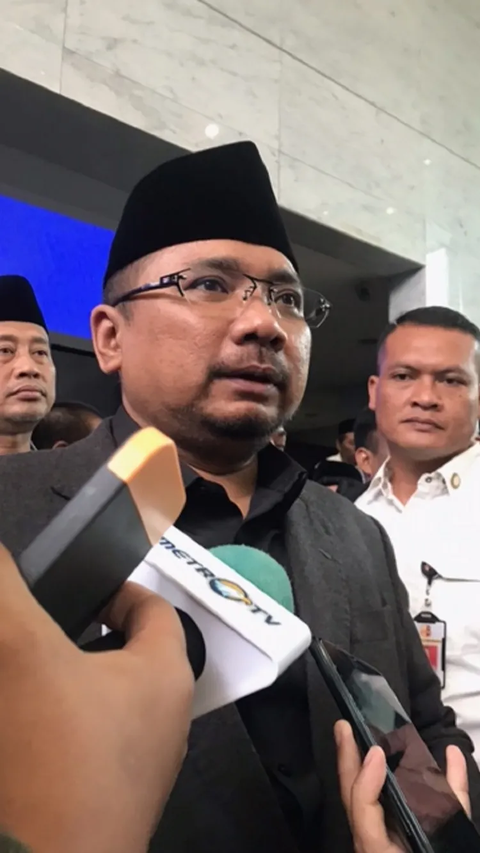 Reaksi Santai Menag Yaqut Disebut Buzzer oleh Cak Imin: Terserah Orang Beranggapan Apa<br>