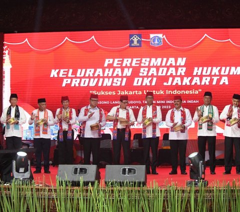 Kelurahan di DKI Jakarta 100 Persen Berpredikat Sadar Hukum