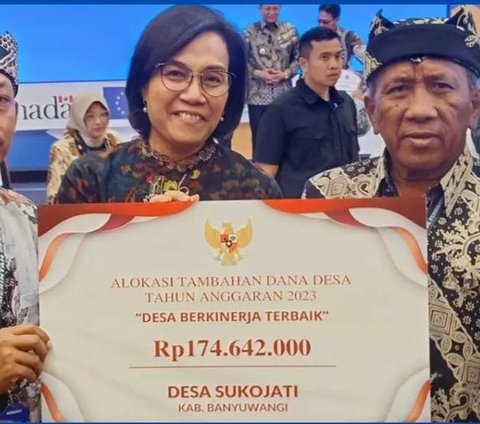 Desa Sukojati Banyuwangi Sabet Pengelola Keuangan Terbaik dari Kemenkeu