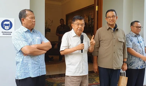 JK juga memuji kemampuan Muhaimin Iskandar (Cak Imin) sebagai bakal cawapres Anies.<br>