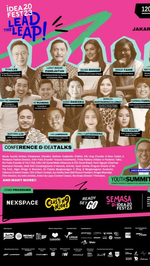 IdeaFest 2023 'Lead the Leap!', Dorong Kreator Pimpin Revolusi Kreatif dengan Kolaborasi<br>