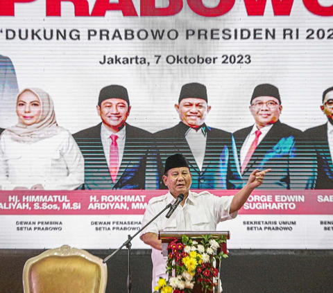 FOTO: Relawan Setia Prabowo Mengucap Ikrar Menangkan Pilpres 2024