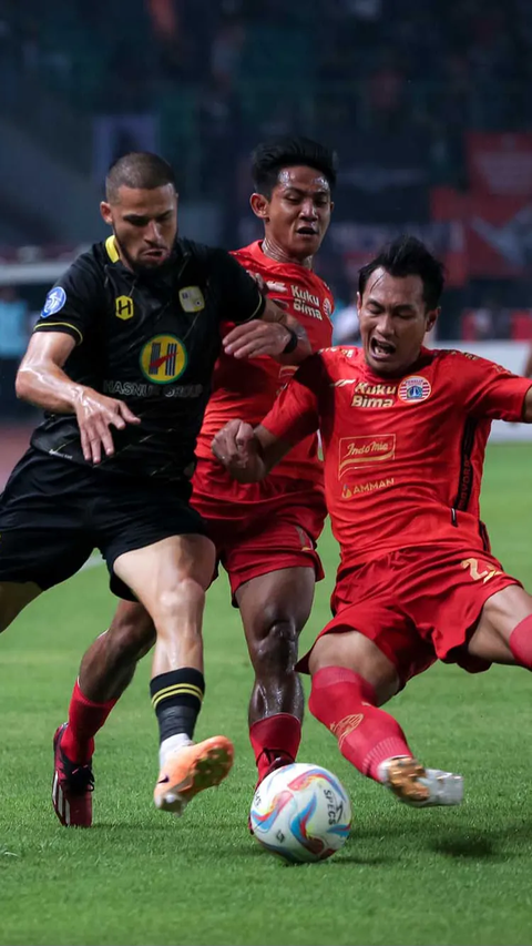 FOTO: Duel Persija vs Barito Berakhir Imbang, Macan Kemayoran Tanpa Kemenangan di Tiga Laga Terakhir