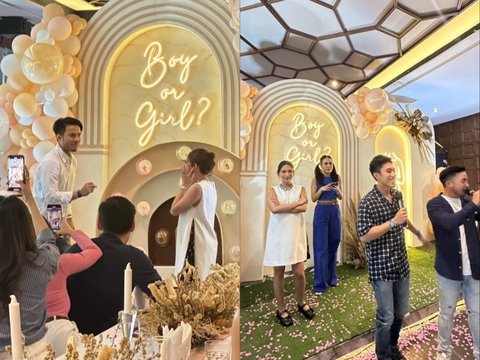 Keseruan Gender Reveal Jessica Mila, Yakup Hasibuan Girang saat Tahu Jenis Kelamin Anak Pertama