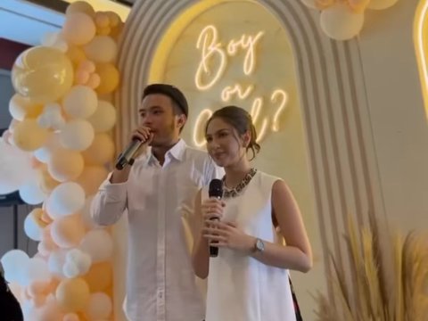 Keseruan Gender Reveal Jessica Mila, Yakup Hasibuan Girang saat Tahu Jenis Kelamin Anak Pertama