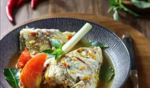 5. Resep Ikan Kuah Santan Pedas Cakalang