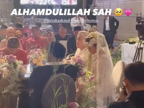 Resmi Jadi Suami Istri, Intip Deretan Fakta Pernikahan Adinda Thomas dan Raka Akmal