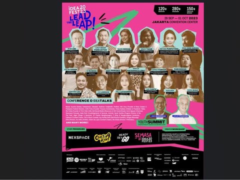 IdeaFest 2023 'Lead the Leap!', Dorong Kreator Pimpin Revolusi Kreatif dengan Kolaborasi