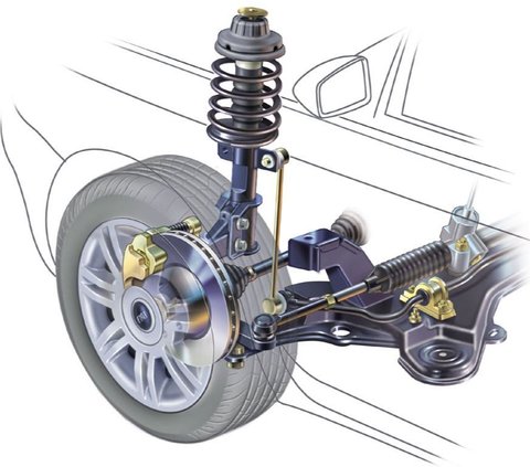 Tips Otomotif: Mengenal MacPherson Strut, Sistem 'Suspensi Sejuta Umat' untuk Segala Mobil