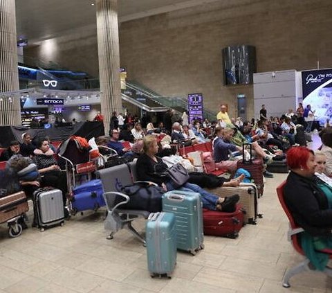 Bandara Ben Gurion Israel Chaos, Banyak Warga Ingin Melarikan Diri dari Perang