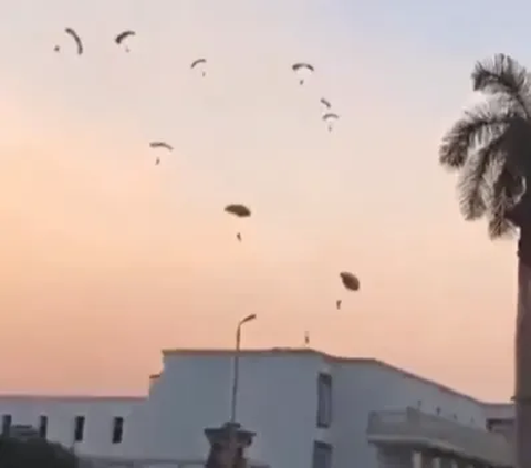 Viral Video of Hamas Paratroopers Attacking Israeli Territory, Here Are the Real Facts