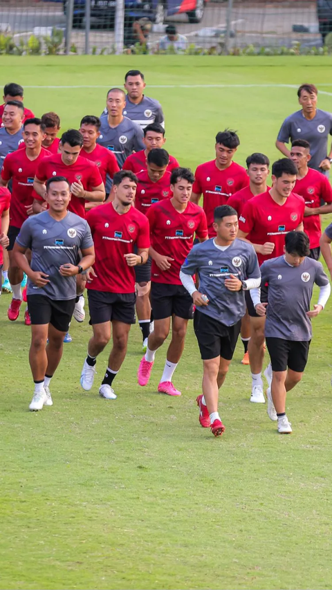 FOTO: Melihat Persiapan Timnas Indonesia Jelang Lawan Brunei untuk Kualifikasi Piala Dunia 2026