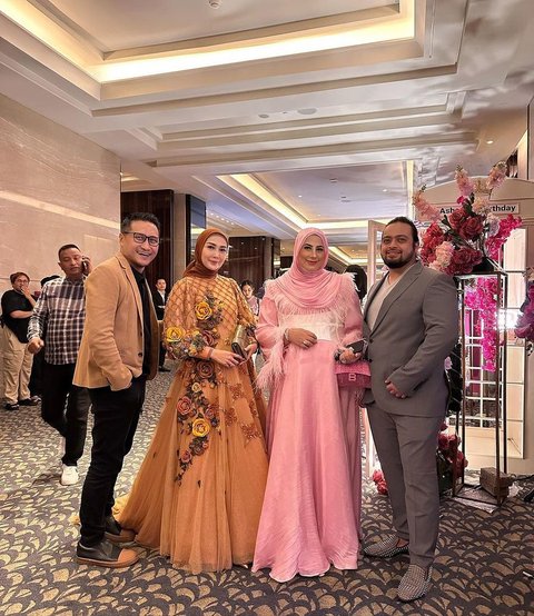 Potret Artis Papan Atis Hadiri Pesta Ultah Ashanty Ke-40, Luna Maya Tampil Stunning Bak Peri Sampai Menang Best Dress