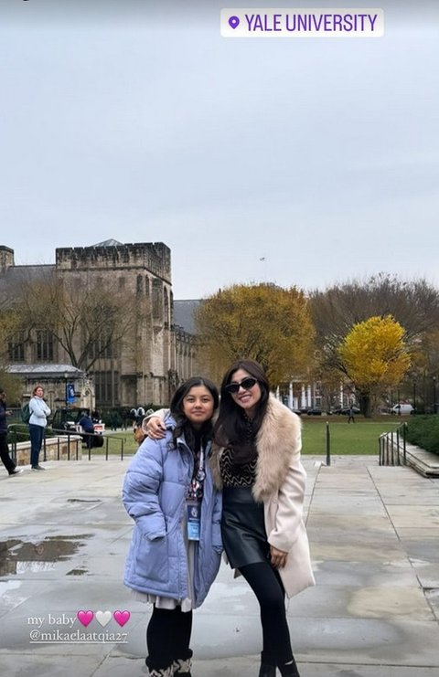 Bangga! Momen Atqia Anak Nisya Ahmad Berhasil Raih Medali Emas di World Scholar Cup Yale University