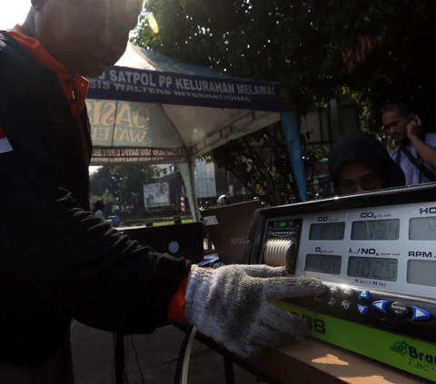 Tilang Uji Emisi Kembali Berlaku di Jakarta Hari Ini, Berikut Titik-Titik Razianya