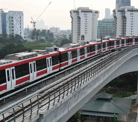 LRT Cibubur Mogok di Depan Menara Saidah, Ternyata Ini Penyebabnya