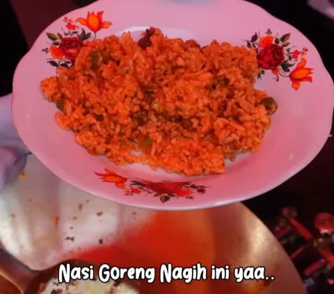 Nagita Slavina Buka Nasi Goreng 'Nagih' Menu Citarasa Masakan Padang, Begini Rasanya Bikin Ngiler