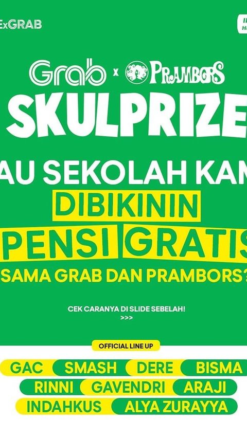 Prambors Skulprize, Persembahkan Pensi Gratis Untuk SMA/Sederajat Paling Banyak Se-Jabodetabek