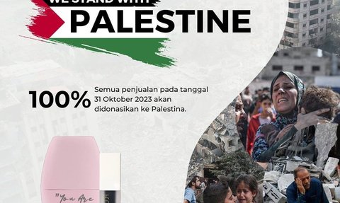 Lima Produk Kecantikan Indonesia Terang-terangan Beri Dukungan untuk Palestina, Ini Daftarnya