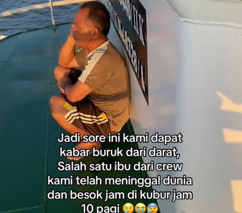 Dapat Kabar Ibu Meninggal saat Berlayar hingga Tak Bisa Hadiri Pemakaman, Kisah Pria Ini Bikin Pilu Warganet