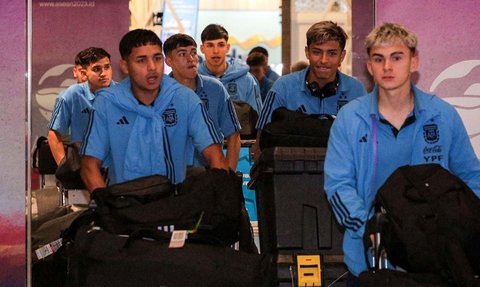 FOTO: Timnas Argentina U-17 Tiba di Indonesia, Siap Tatap Piala Dunia 2023