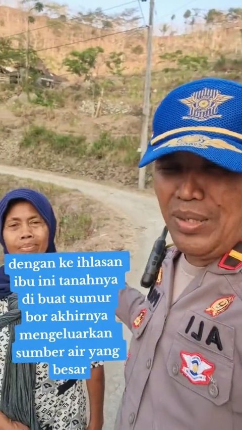 Kisah Seorang Ibu Ikhlaskan Tanahnya untuk Dibuat Sumur Bor demi Kebutuhan Warga Ini Viral, Banjir Pujian