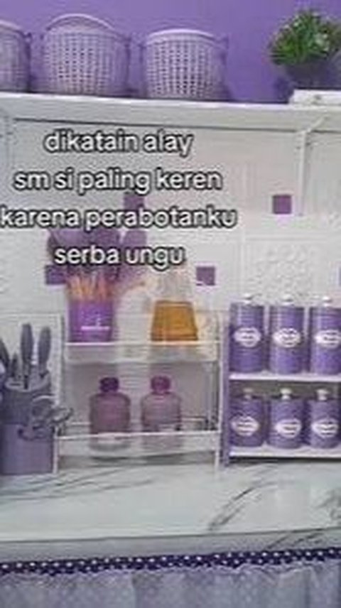 10 Potret Dapur Ungu Dapat Nyinyiran Pedas dari Netizen: 'Dikatain Alay sama Si Paling Keren'