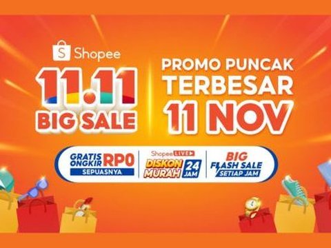 Shopee 11.11 Big Sale Siap Temani Akhir Pekanmu, Ada Tawaran Promo dan Keseruan yang Menarik Lho