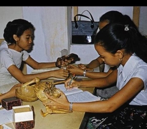 Old Photo of UGM Medical Students During Practicum in 1978, Netizens Focus on Gold Jewelry and Luxury Bags: Definitely Rich People