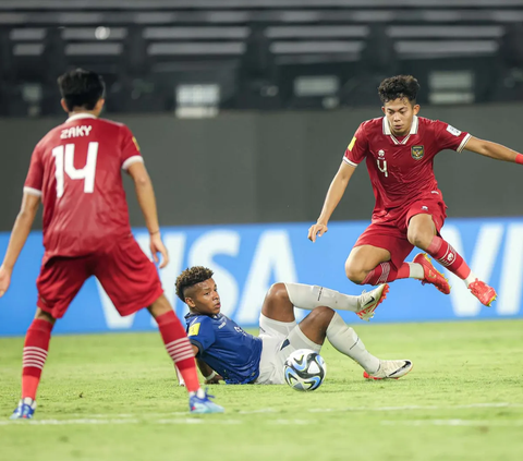 FOTO: Sengit! Timnas Indonesia Imbangi Ekuador di Piala Dunia U-17 2023, Jaga Asa ke 16 Besar