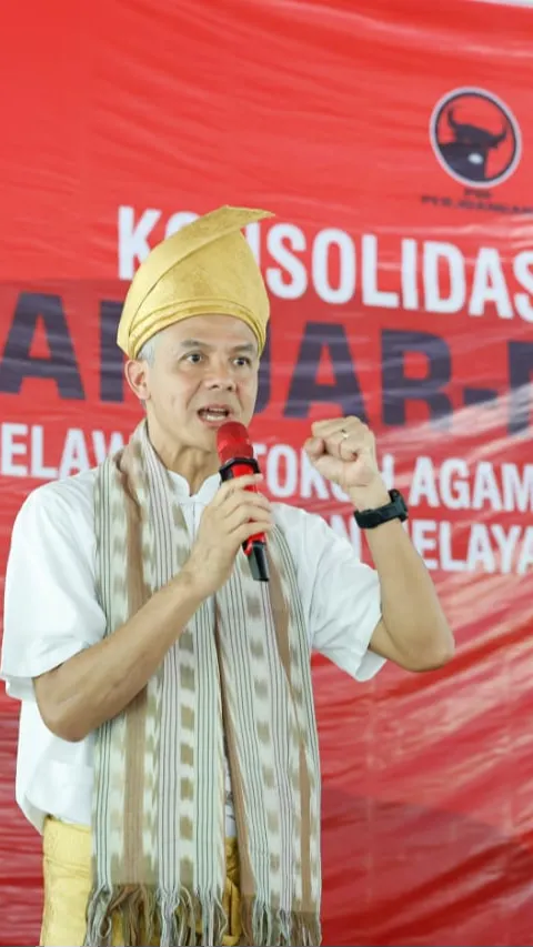 Pesan Ganjar ke Pendukung di Sumut: Jangan Mengolok-Olok dan Caci Maki, Fokus Pemenangan Pilpres