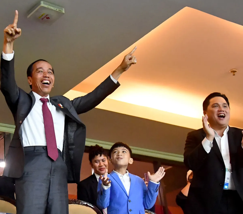 Jokowi Tonton Timnas Indonesia U-17