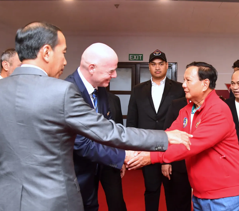 Jokowi Tonton Timnas Indonesia U-17