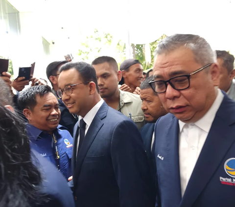 Anies Baswedan Hadir ke HUT NasDem