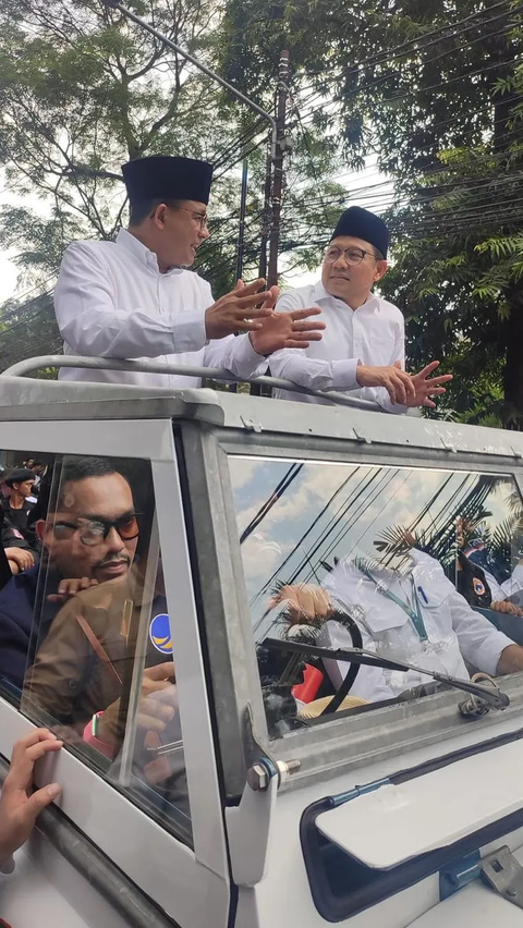 Dari Keluarga Miskin Banyak Utang, Sosok Ahmad Sahroni Jadi Sopir Jip Antarkan Anies-Muhaimin Daftar ke KPU 'Dari Gembel dulu Selalu Mimpi'