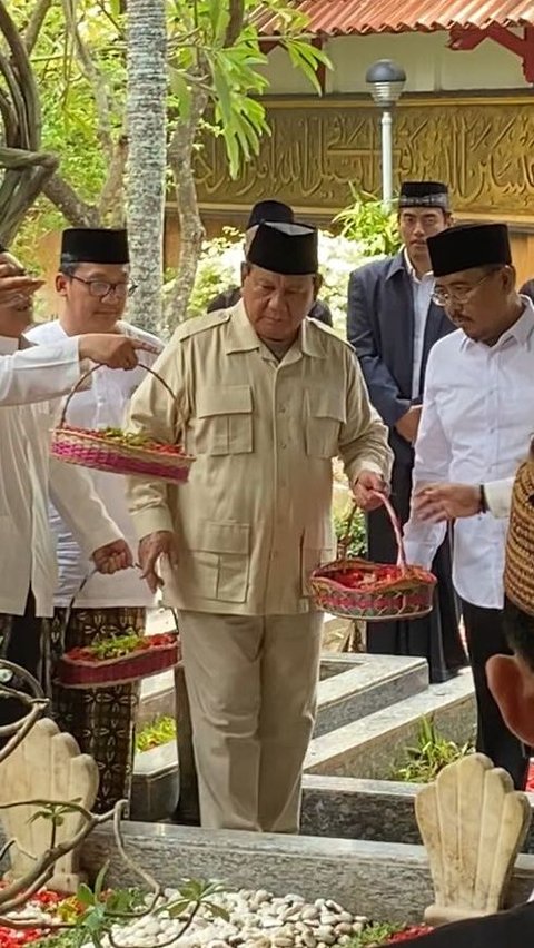 Prabowo di Ponpes Tebuireng Jombang