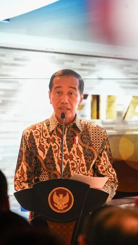 Presiden Jokowi meresmikan kantor perwakilan FIFA di Jakarta, pada Jumat (10/11/2023).