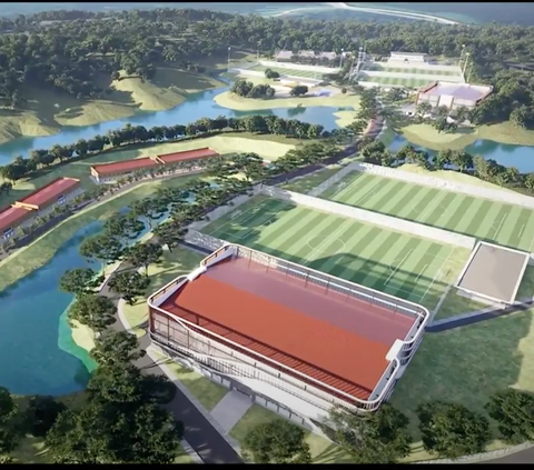 Melihat Progres Pembangunan Training Center PSSI di IKN