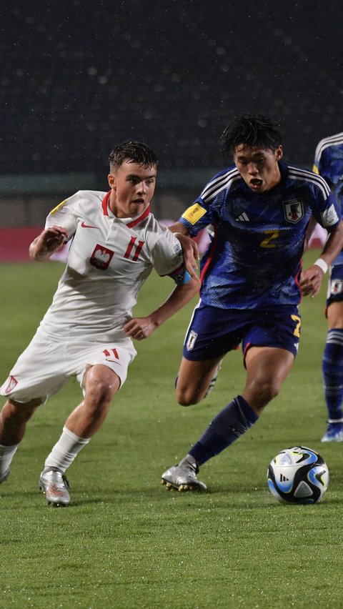 Piala Dunia U-17: Hujan Deras, Jepang Kandaskan Polandia 1-0