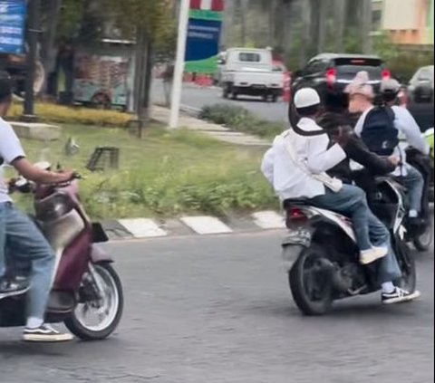 Shocking Video of Students Carrying Large Machete in West Jakarta, Finally Captured by Police
