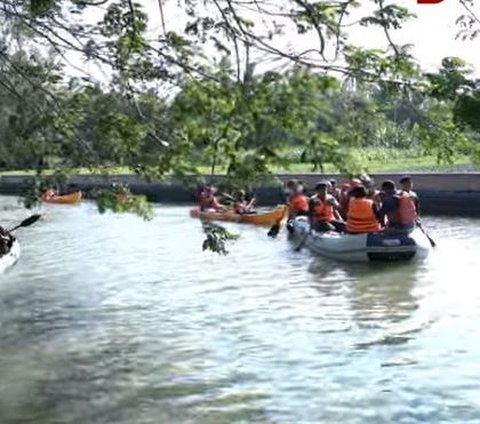 Mengunjungi Desa Wisata Banjoe Adji, Rasakan Sensasi Susur Sungai Winongo dengan Kano