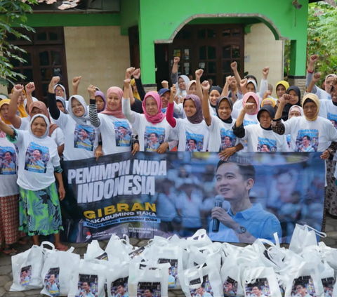 Aksi Relawan Gibran Gaet Warga Bantul