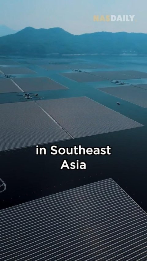 Luasnya Setara 14 Lapangan Sepak Bola, Ini Potret Solar Farm Terbesar di Asia Tenggara yang Ada di Indonesia